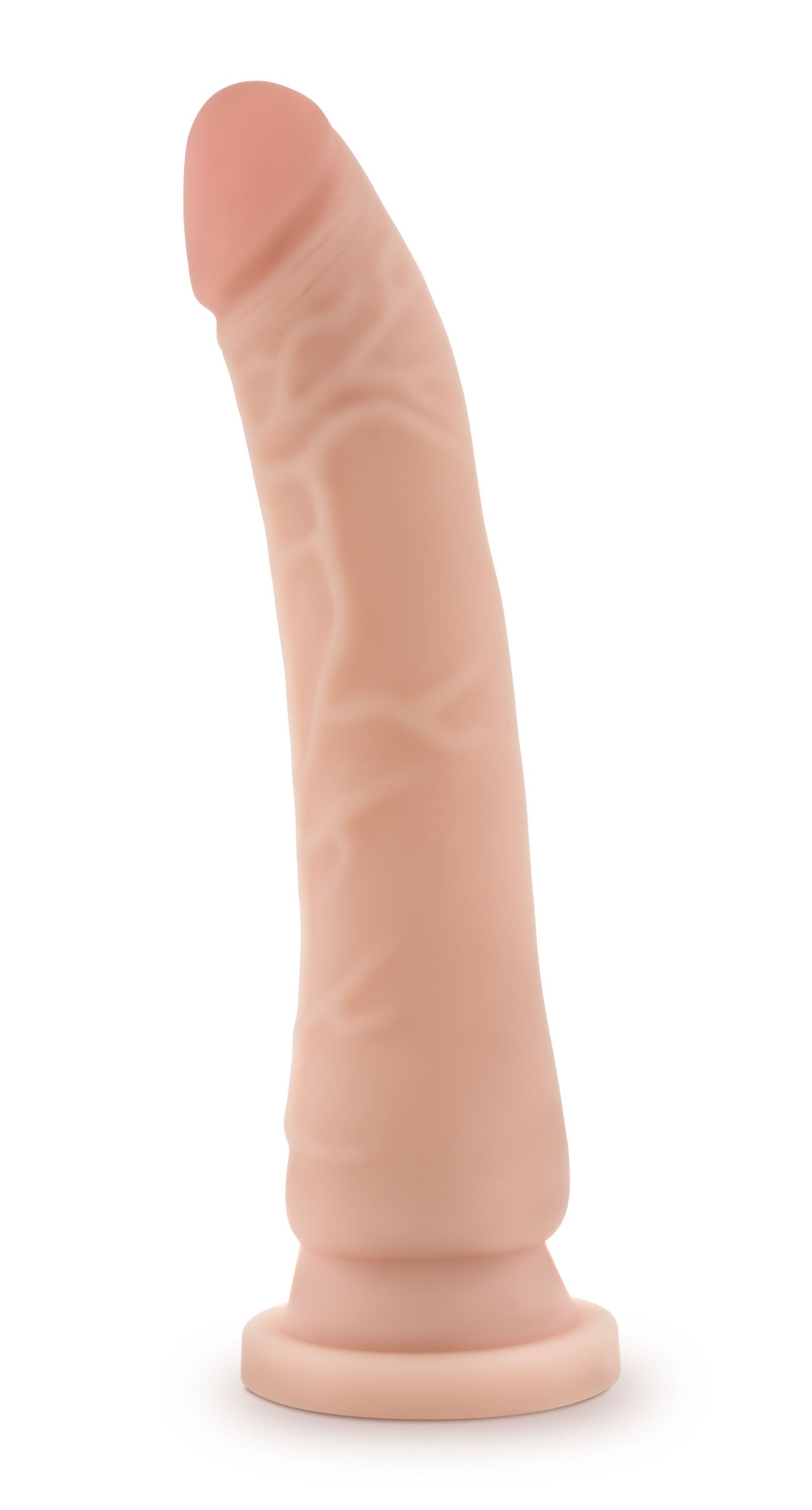 Dr. Skin Silicone - Dr. Noah - 8 Inch Dong With Suction Cup - Vanilla BL-12263