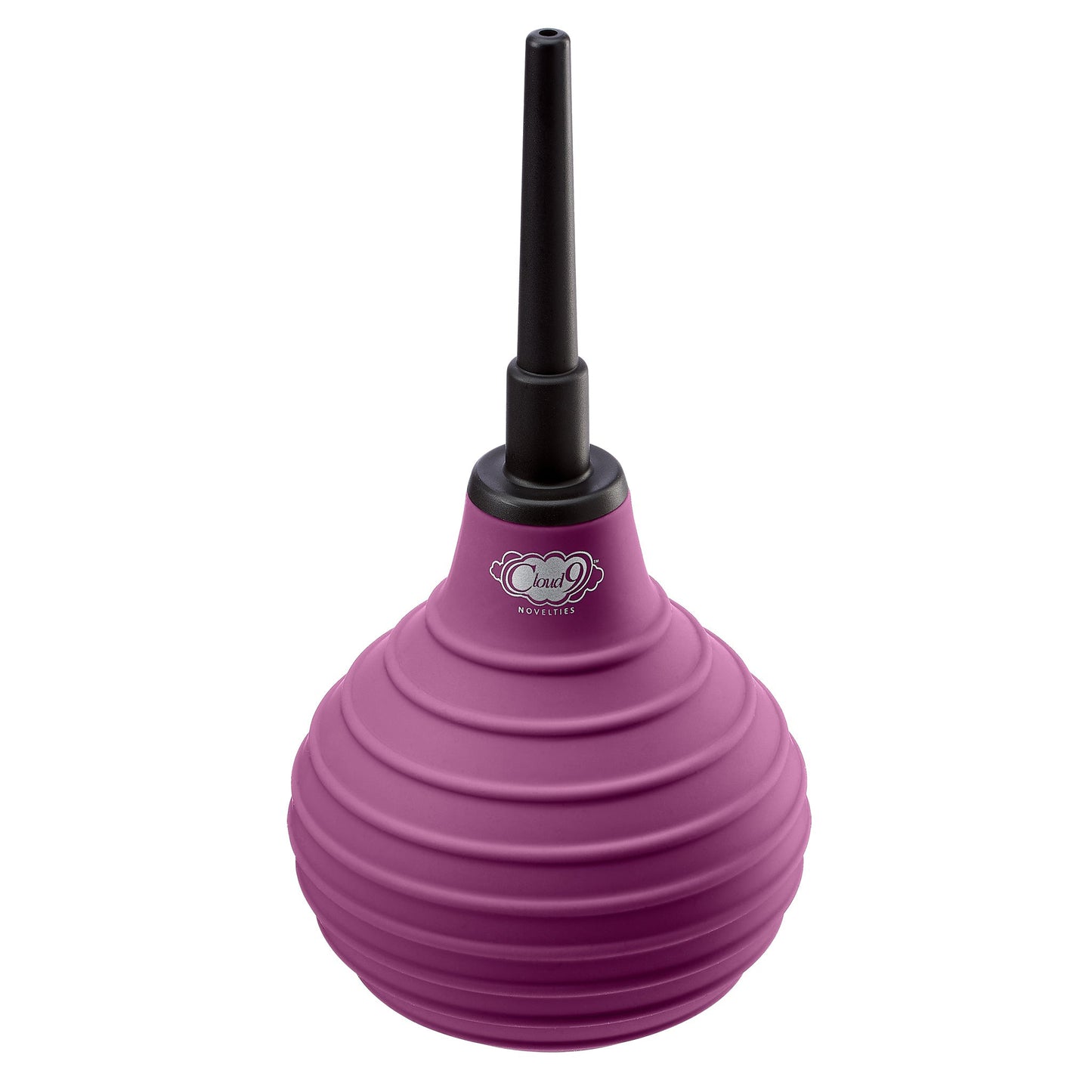 Health and Wellness Deluxe Enema Douche Non- Backflow One-Way Valve - 7.9 Fl. Oz. - Plum WTC924