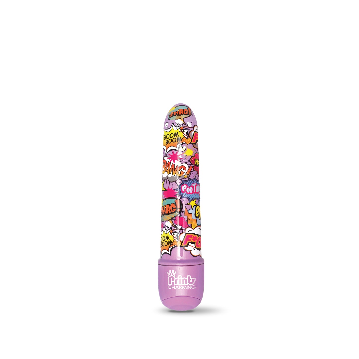 Prints Charming Pop Tease 5 Inch Mini Vibe - Fuck Purple GN-1000201