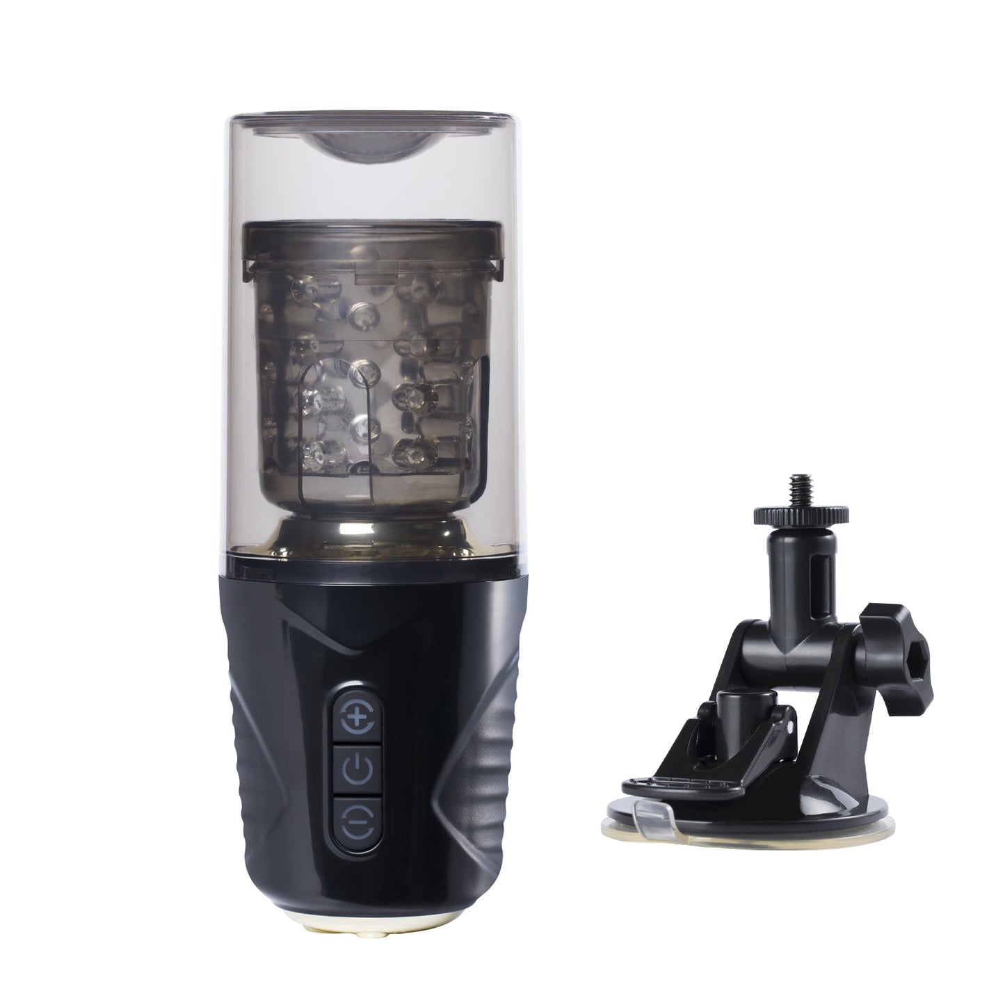 Gale - Rotating and Thrusting Male Masturbator - Black H-AC-22-763BL