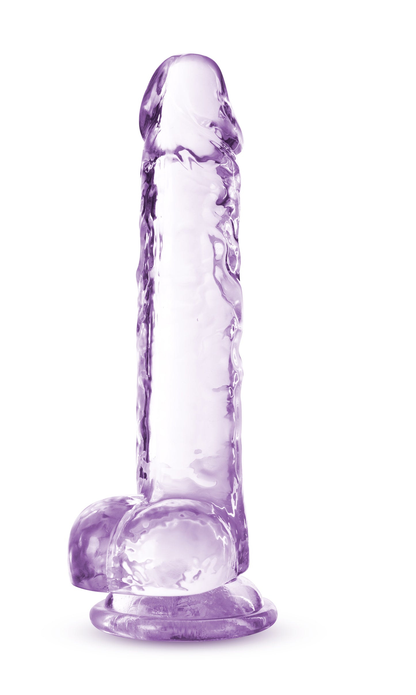 Naturally Yours - 7 Inch Crystalline Dildo - Amethhyst BL-51601