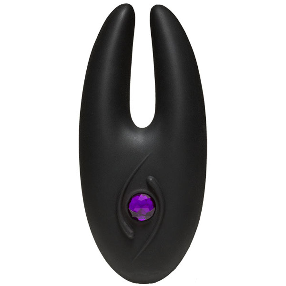 Body Bling - Clit Cuddler Mini-Vibe in Second Skin Silicone - Purple DJ7018-05-BX