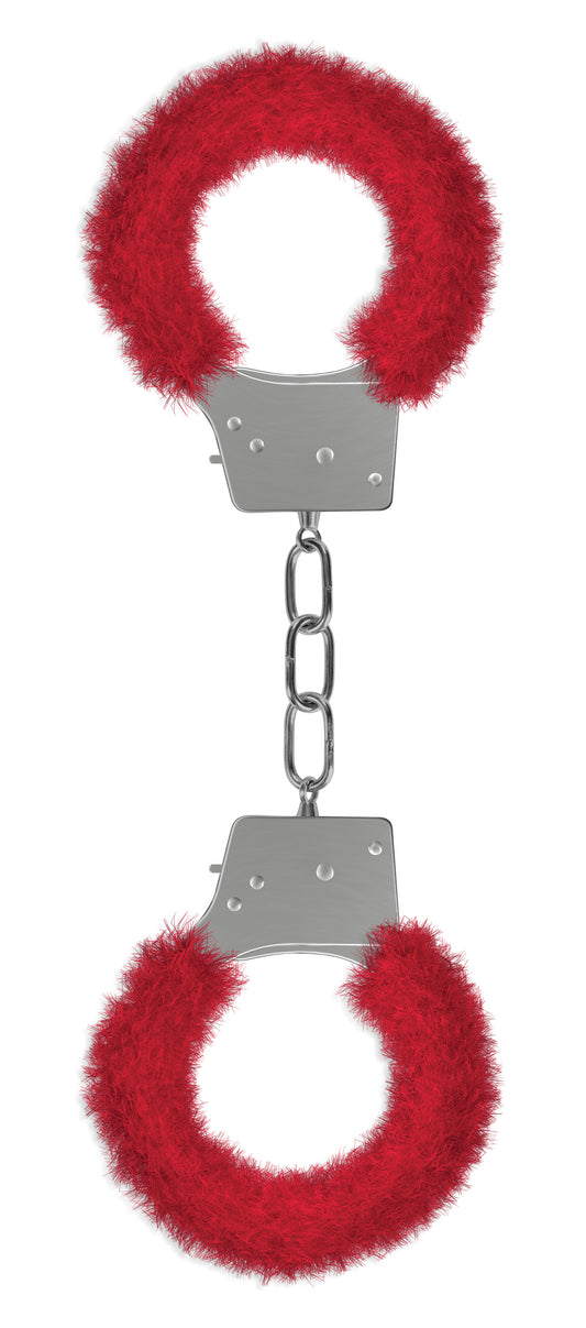 Beginner's Furry Handcuffs - Red OU-OU002RED