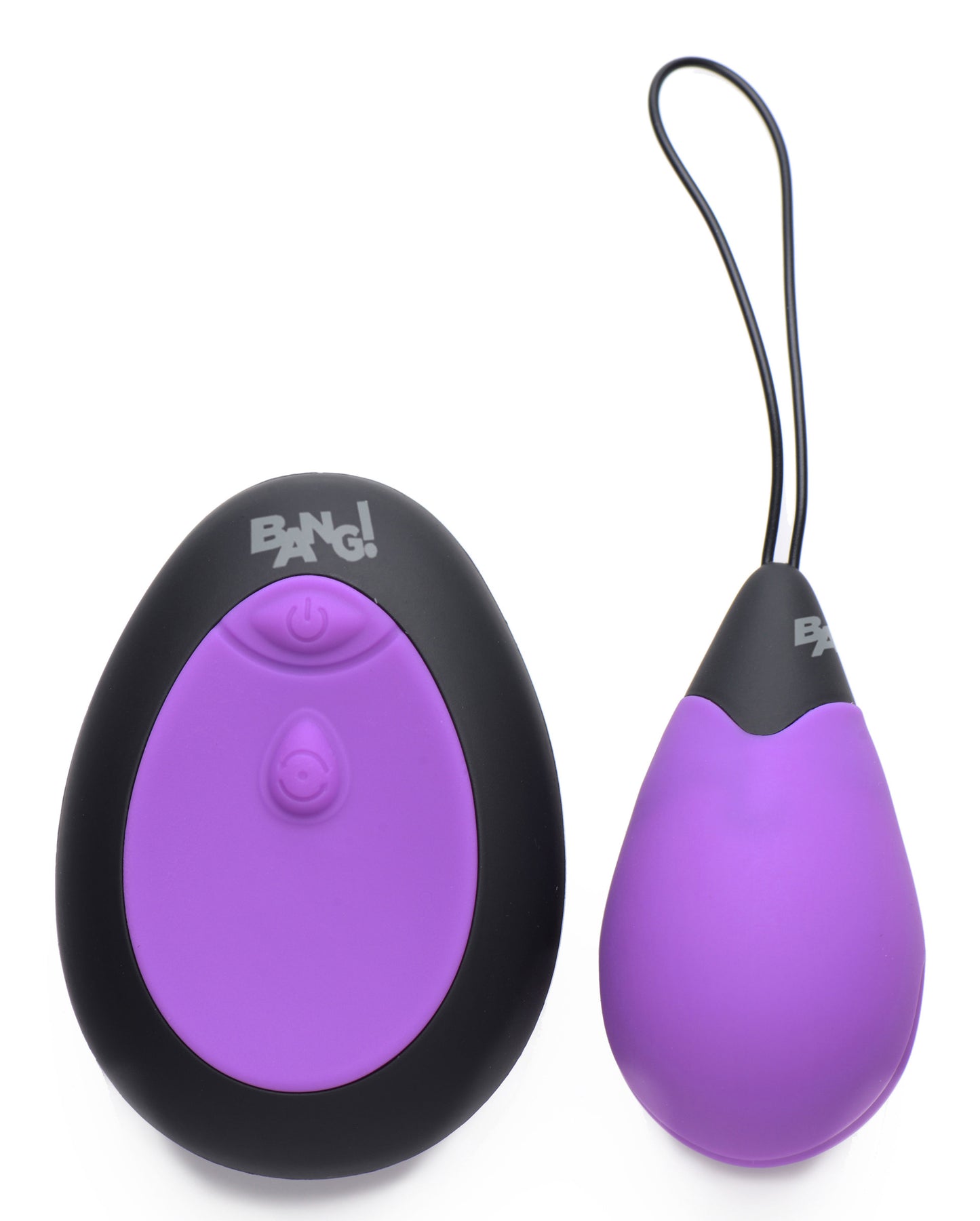 Bang - 10x Silicone Vibrating Egg - Purple BNG-AG462-PUR