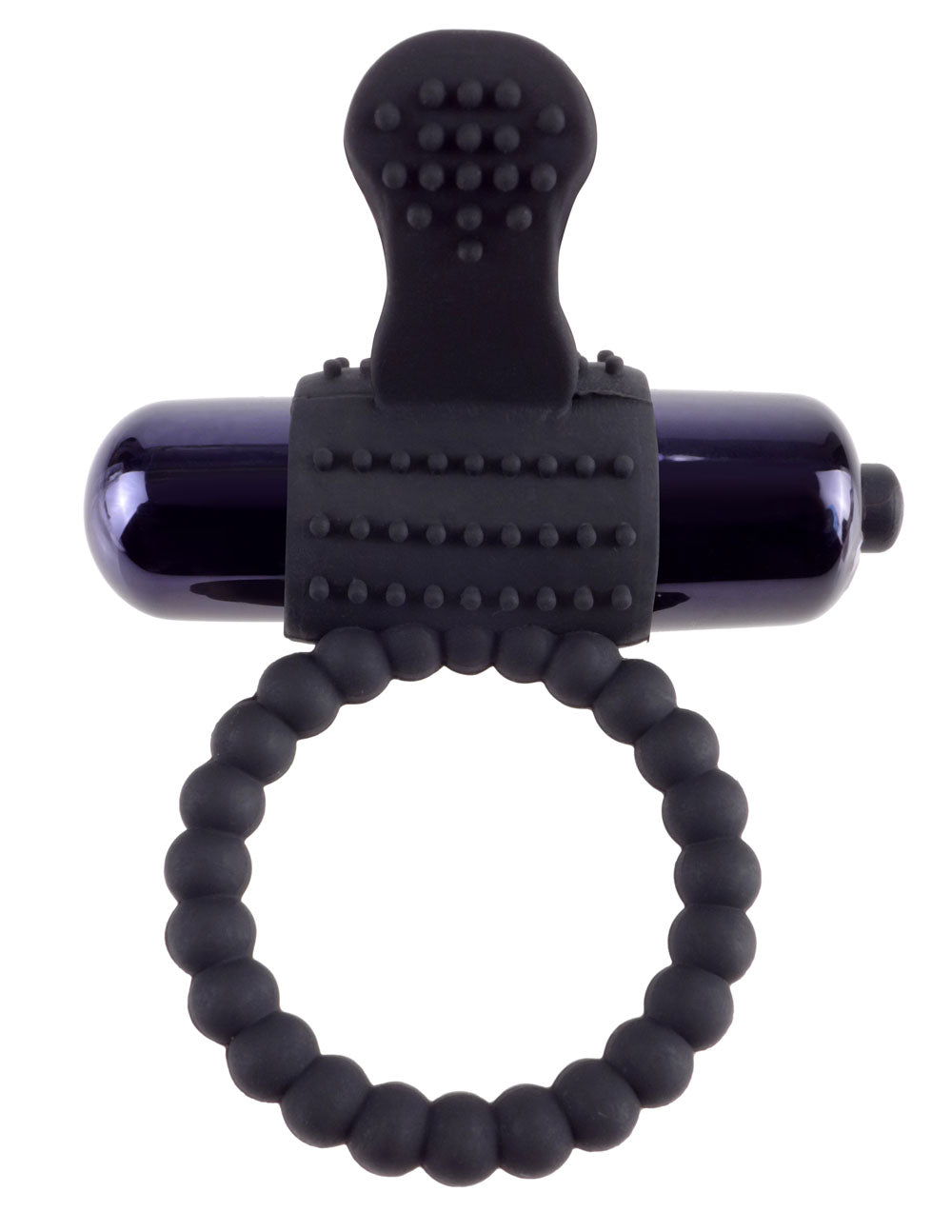 Fantasy C-Ringz Vibrating Silicone Super Ring  Black PD5966-23