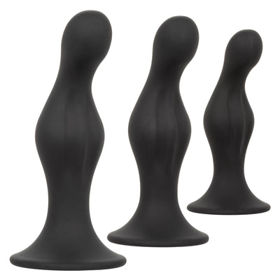 Silicone Anal Ripple Kit - Black SE0410252